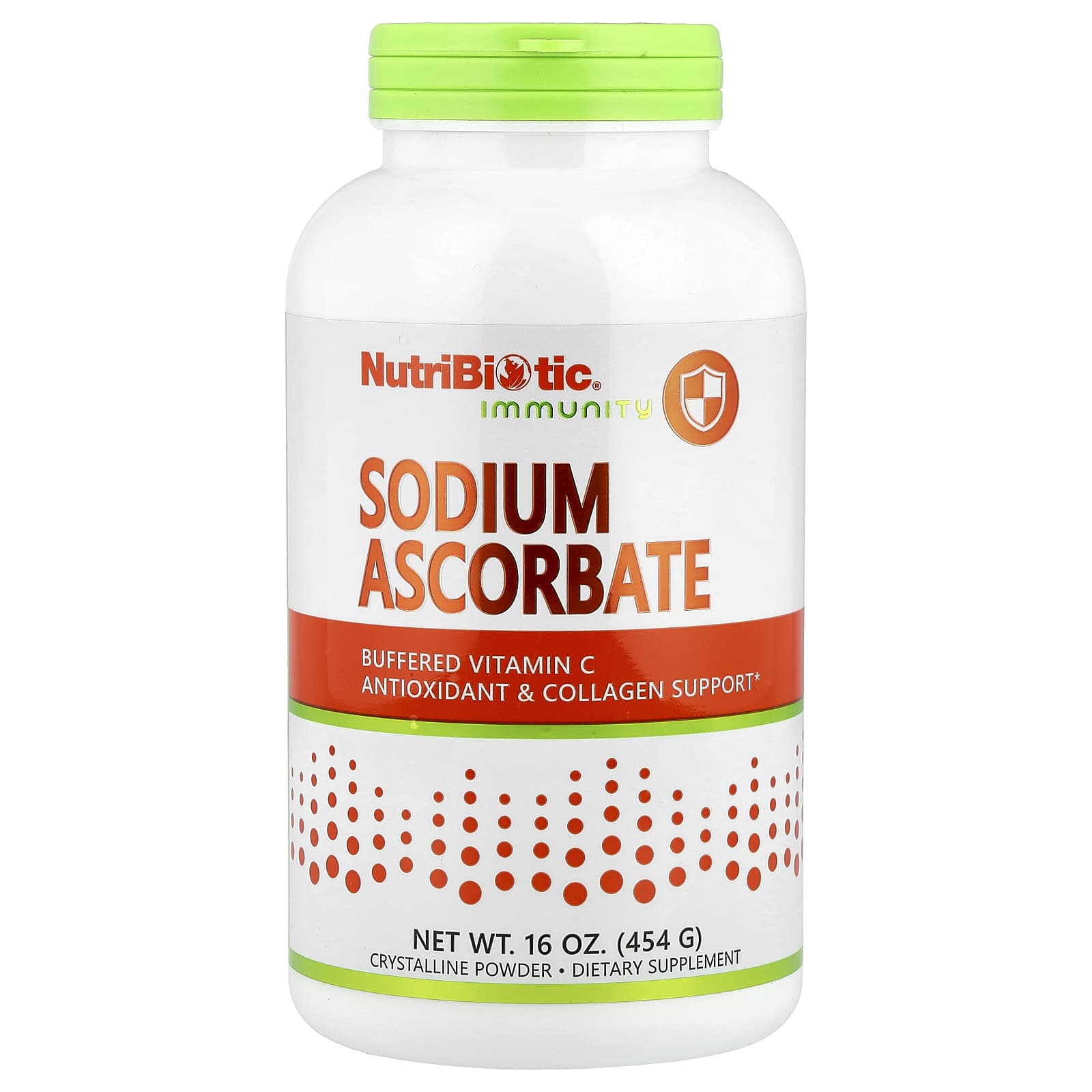 NutriBiotic, Immunity, Sodium Ascorbate, Crystalline Powder, 16 oz (454 g) - Image 1
