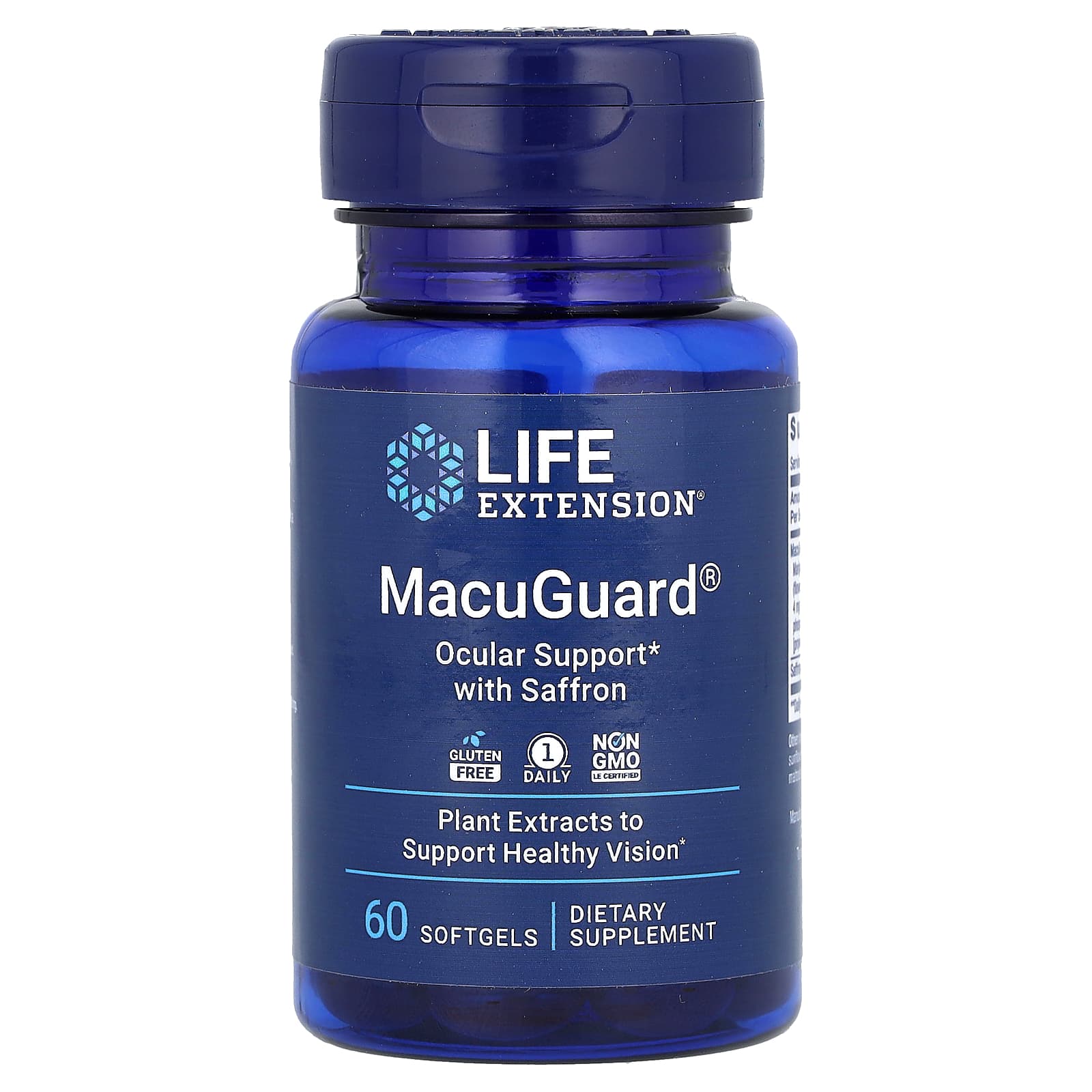 Life Extension, MacuGuard, Ocular Support with Saffron, 60 Softgels - Image 1