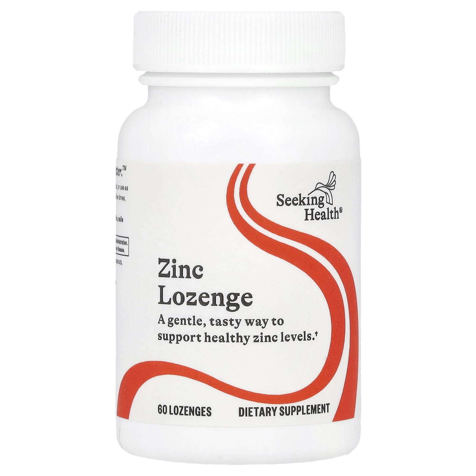 Seeking Health, Zinc Lozenge, 15 mg, 60 Lozenges - Image 1