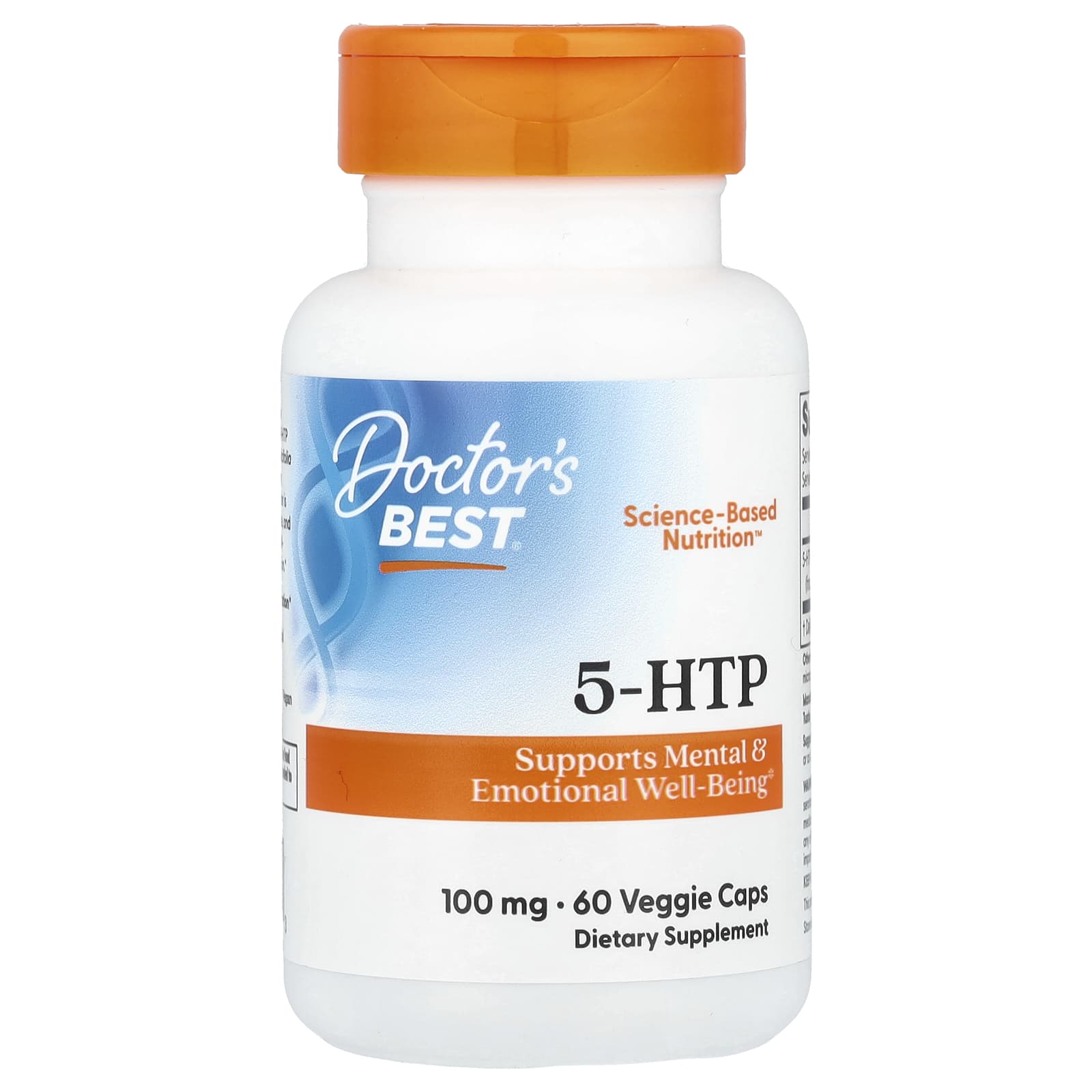 Doctor's Best 5-HTP 100mg for Mood Support - Image 1