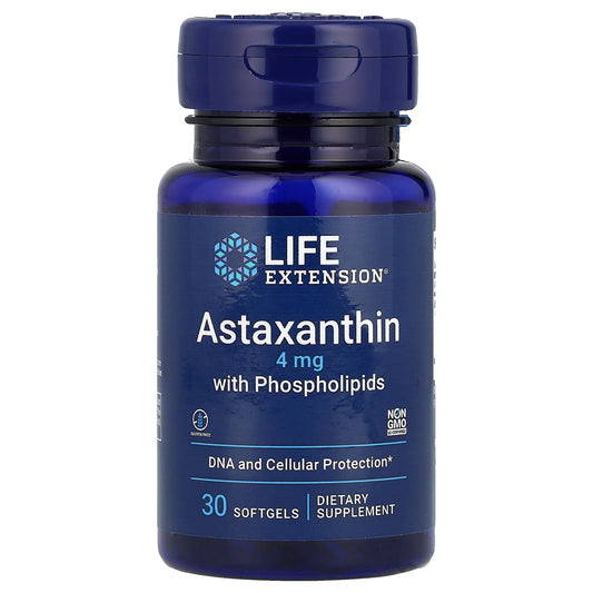 Life Extension, Astaxanthin with Phospholipids, 30 Softgels - Image 1