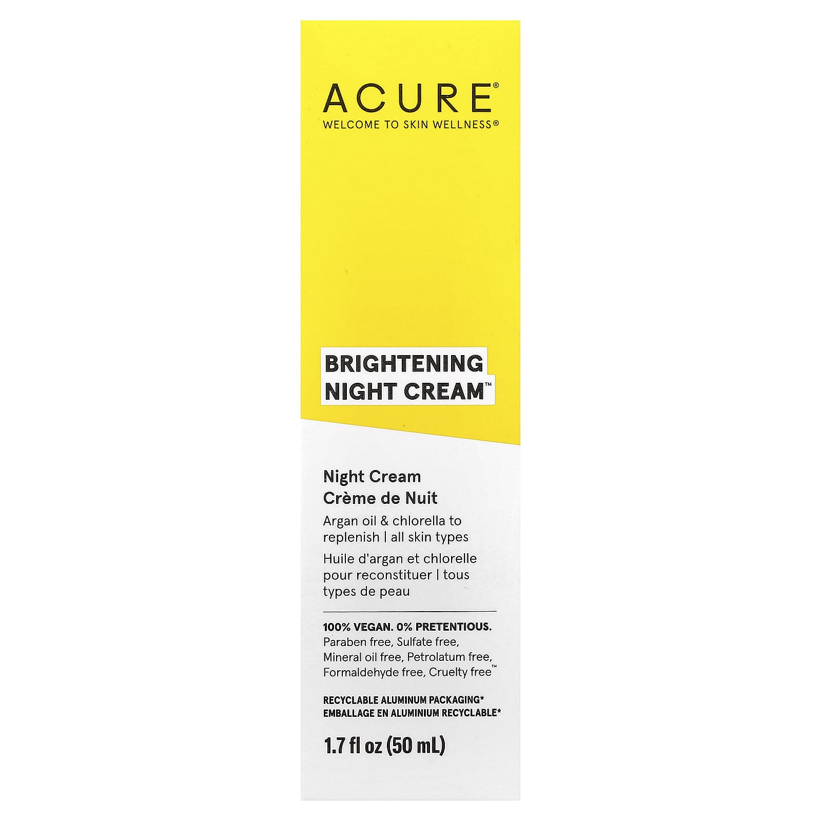 Get Brighter Skin with Acure Brightening Night Cream, 1.7 fl oz - Image 2