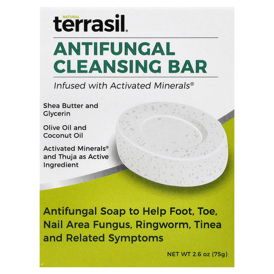 Terrasil, Antifungal Cleansing Bar Soap, 2.6 oz (75 g) - Image 1