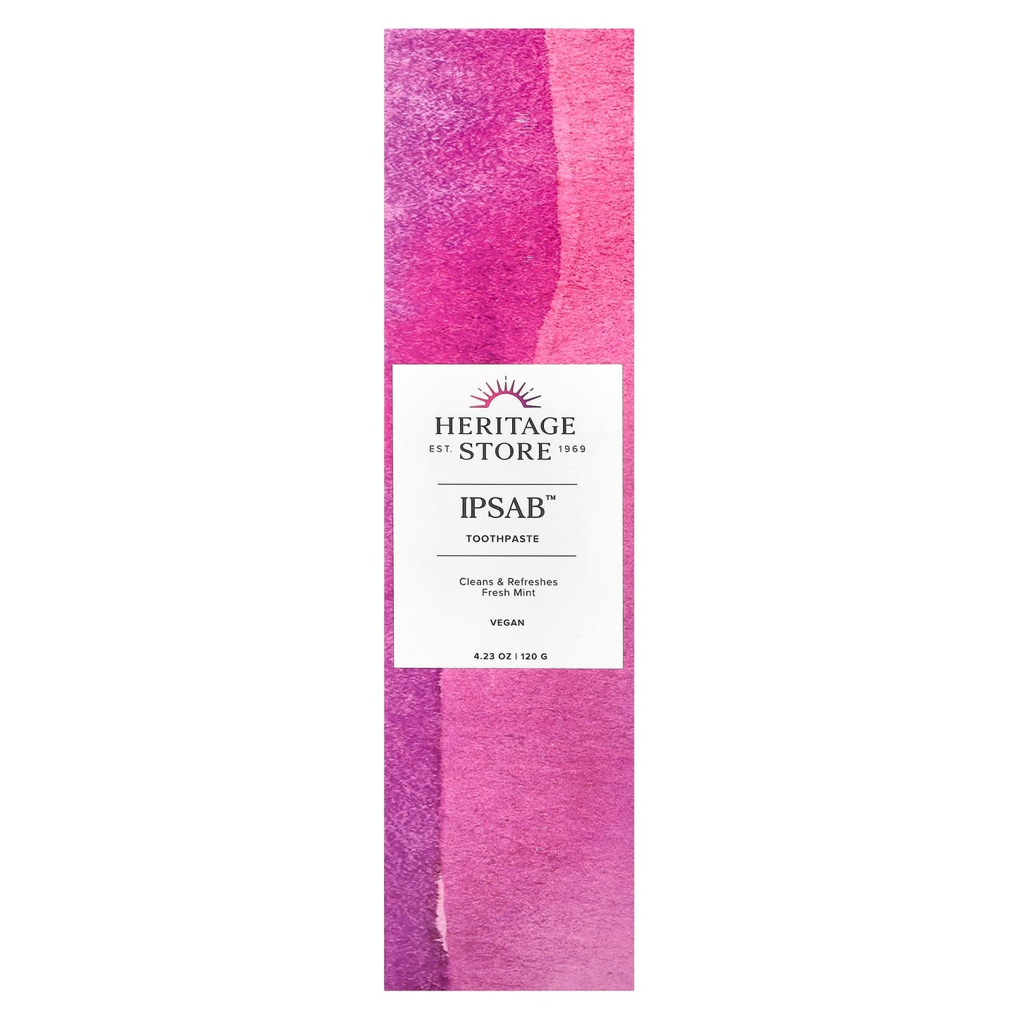 Heritage Store IPSAB&trade; Toothpaste, Fresh Mint - Natural, Vegan, Sulfate-Free - Image 2