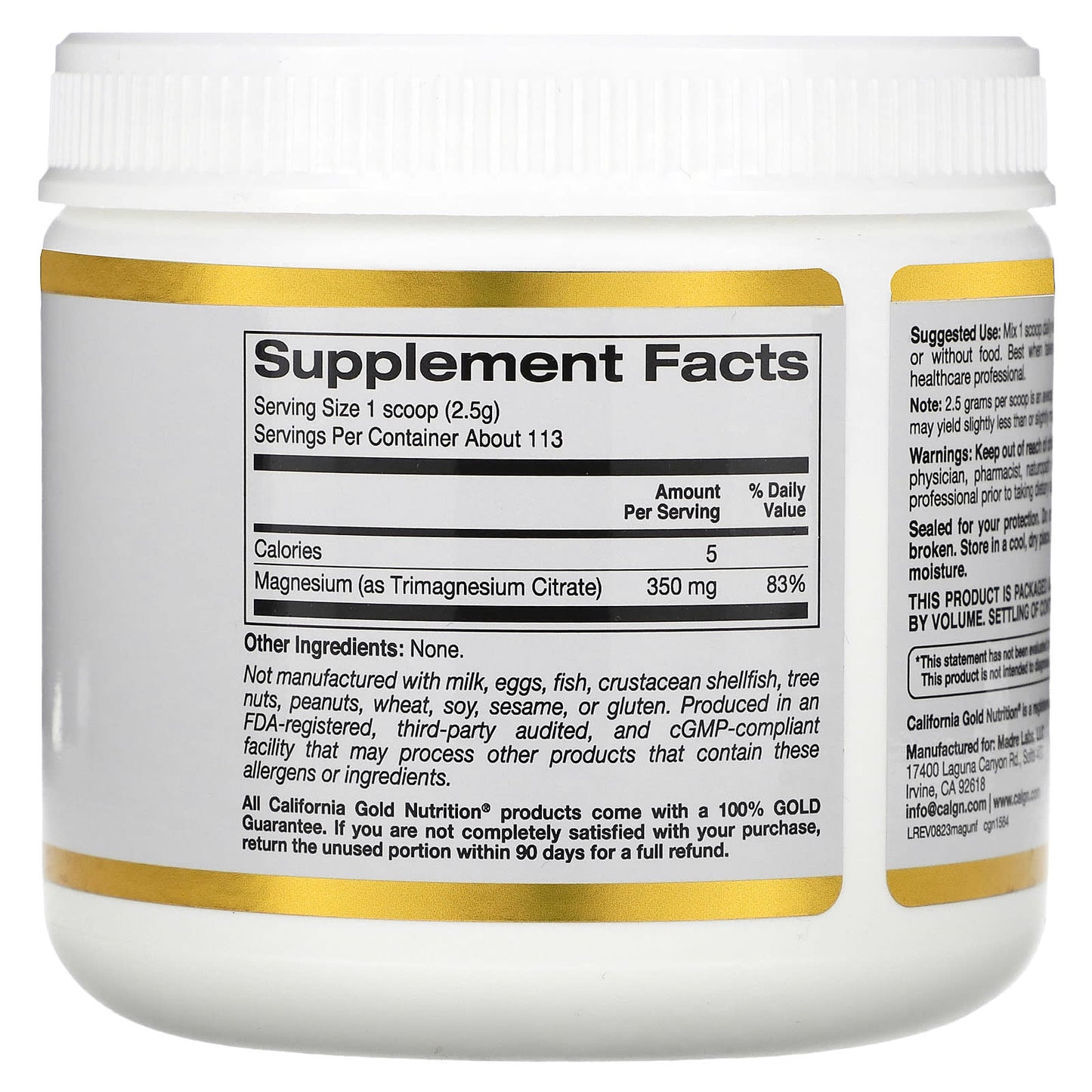 Unflavored Magnesium Powder | Relaxation & Calmness Support - Image 2