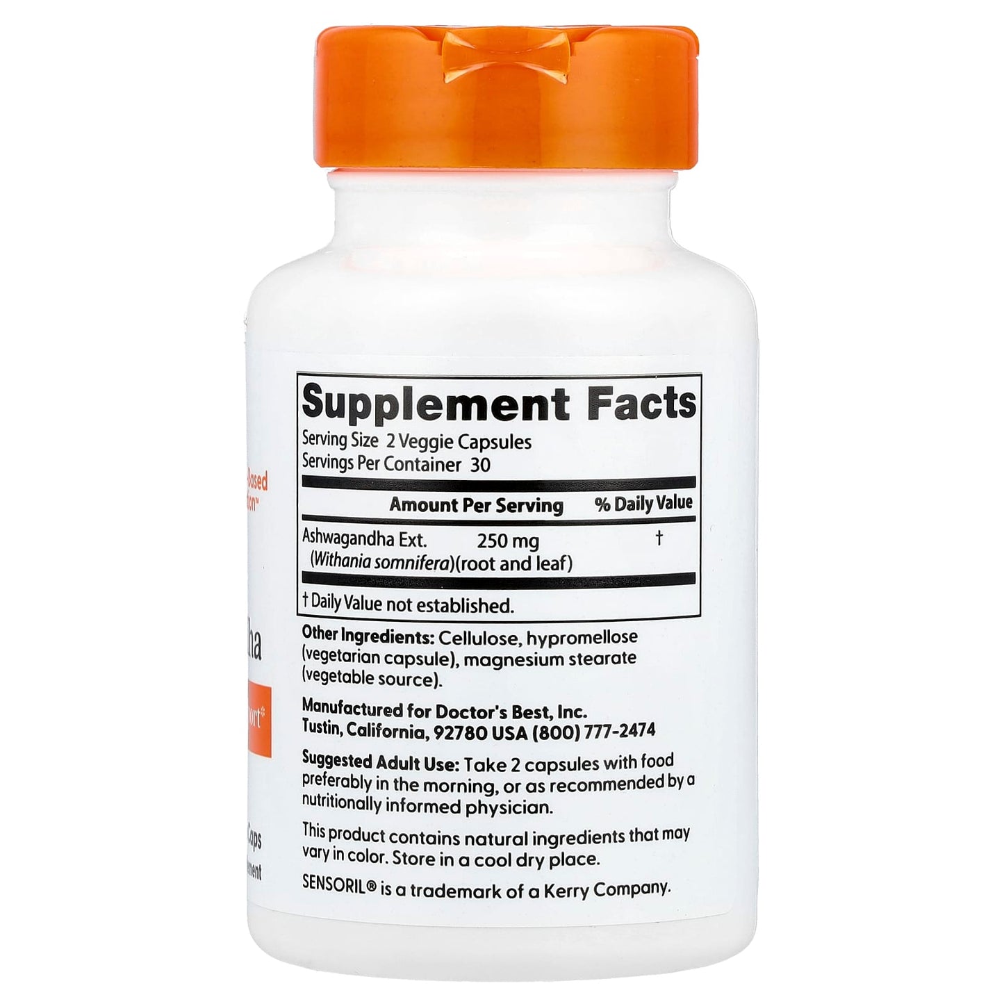 Boost Energy & Reduce Stress with Doctor's Best Ashwagandha - Image 2