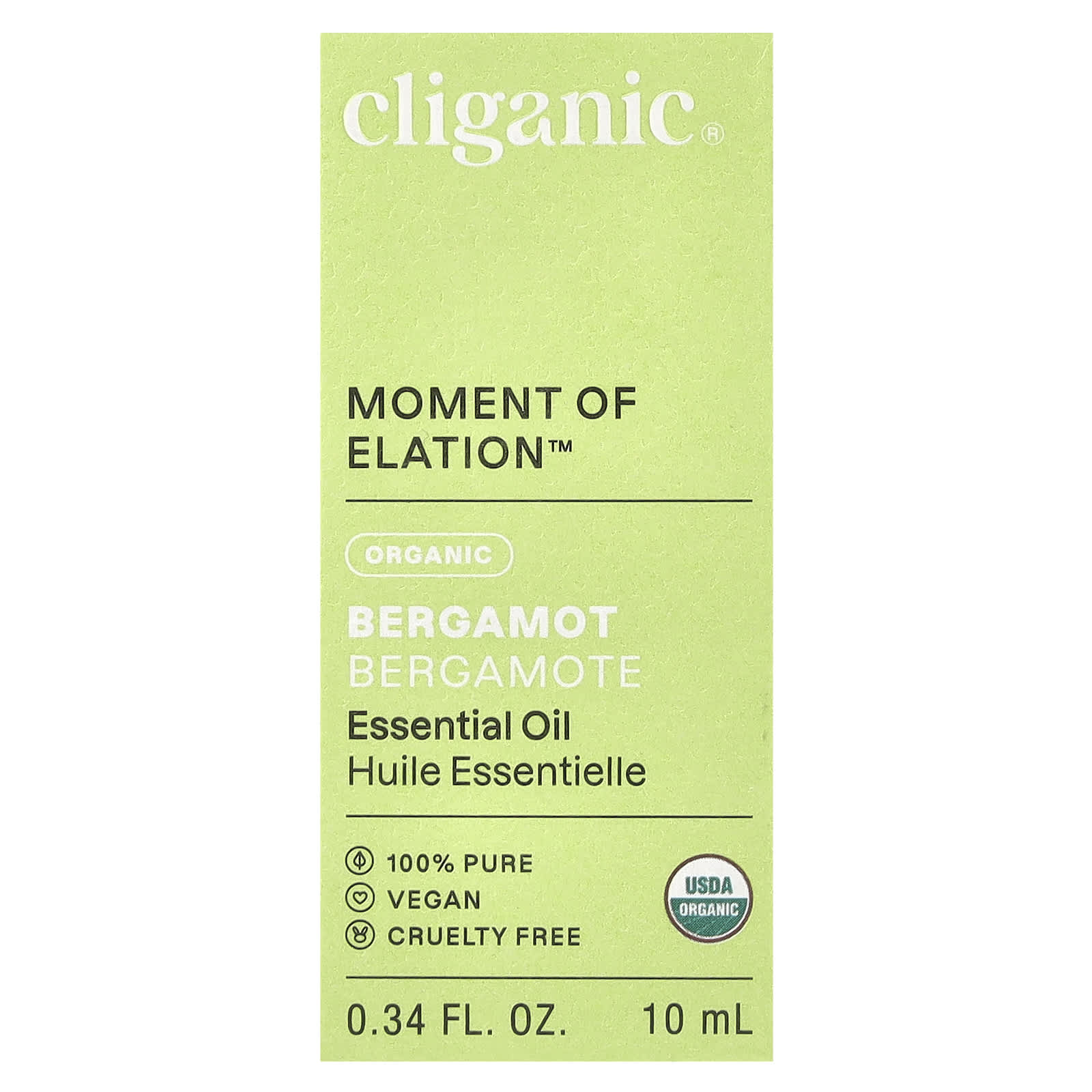 Cliganic Organic Bergamot Essential Oil - Uplifting & Invigorating - Image 2