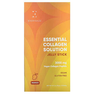 Boost Your Beauty with Everydaze Mango Collagen Jelly Sticks - 10 Sticks, 3000mg