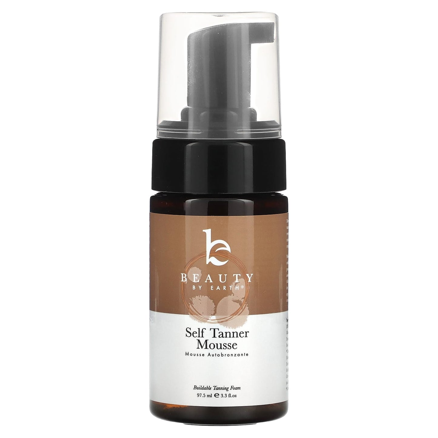 Beauty By Earth Self Tanner Mousse for Natural, Long-Lasting Glow - Image 1