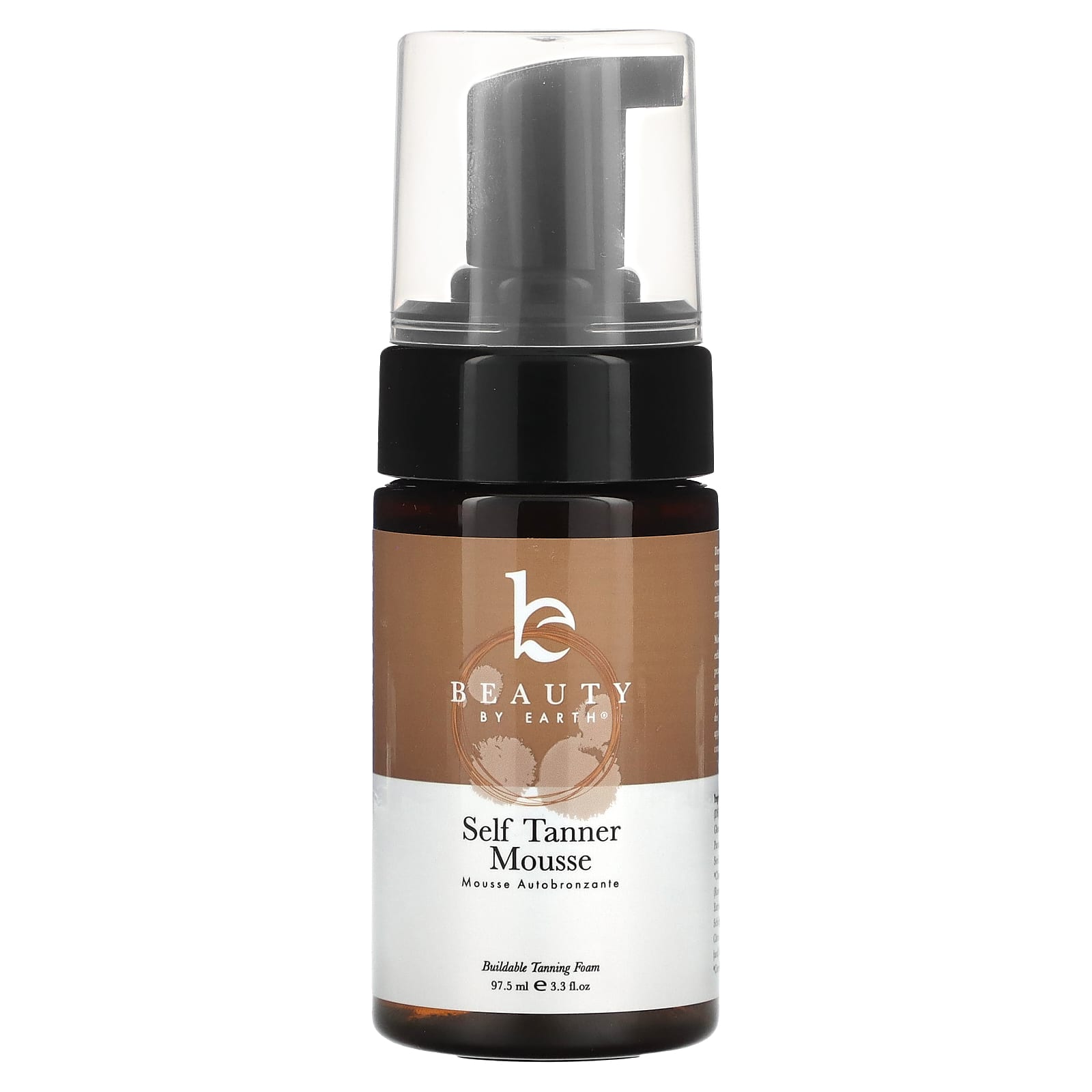 Beauty By Earth Self Tanner Mousse for Natural, Long-Lasting Glow - Image 1