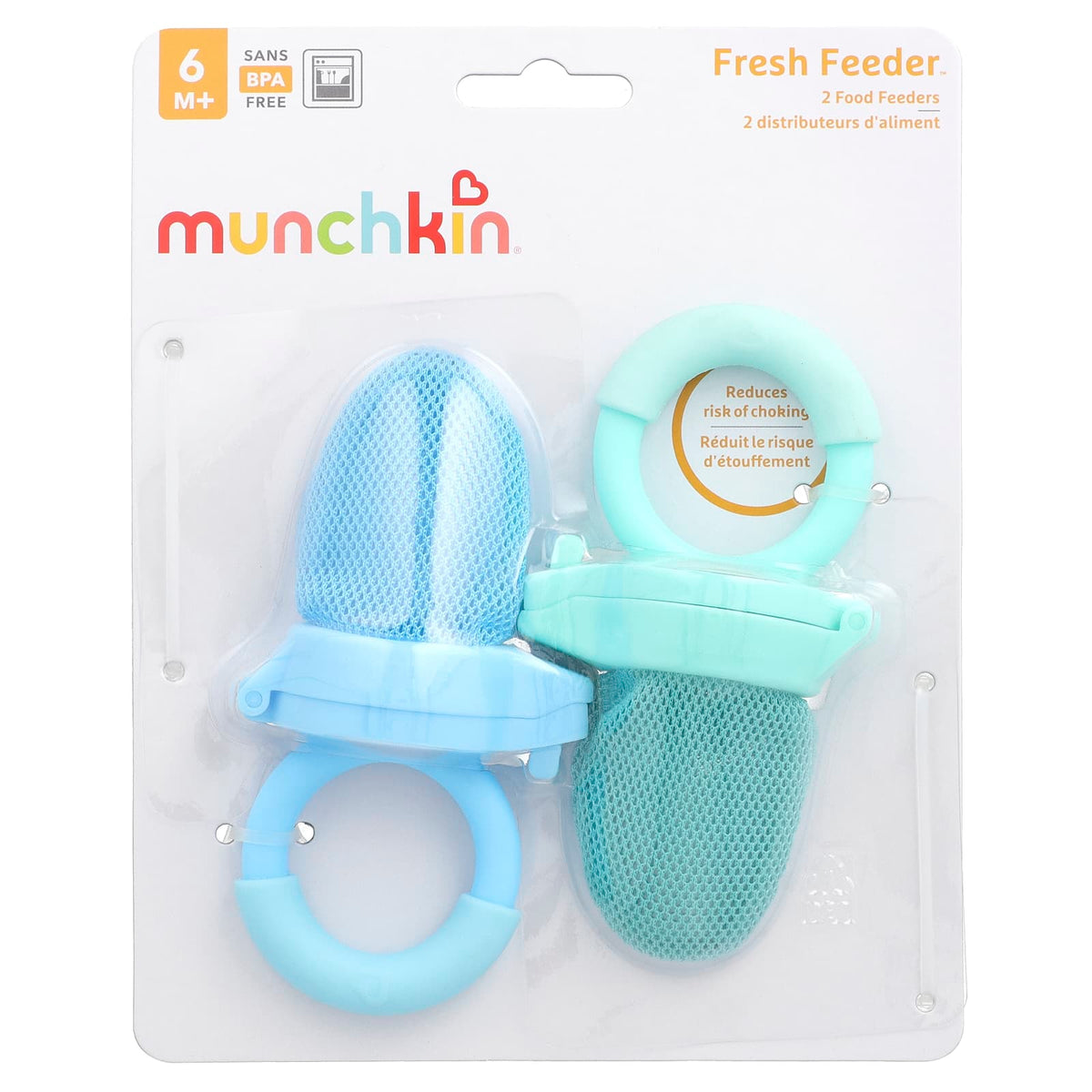 Munchkin, Fresh Feeder™, Food Feeders, 6 Months+, 2 Count - Image 1