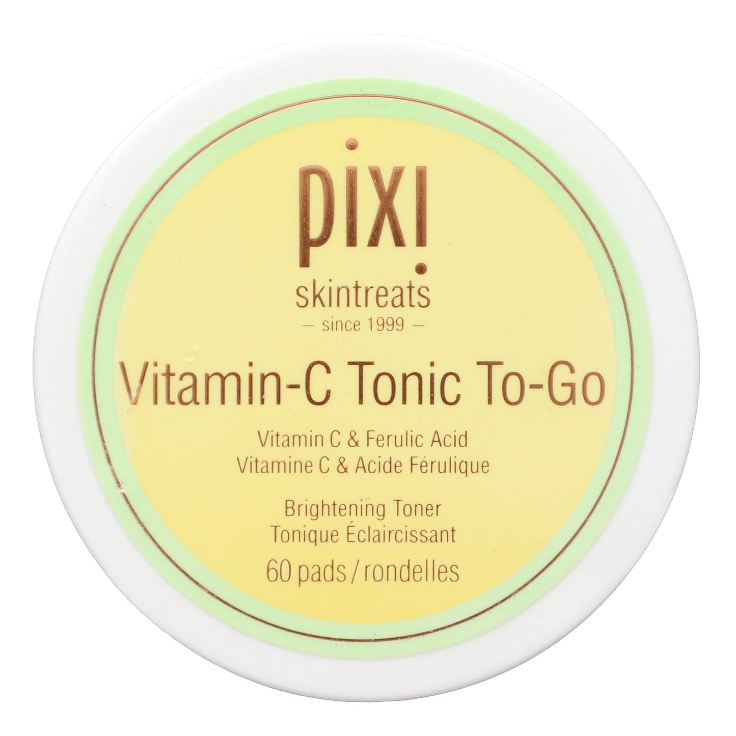 Pixi Beauty, Skintreats, Vitamin-C Tonic To-Go, 60 Pads - Image 1