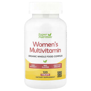 Organic Women's Multivitamin with Whole Food Complex - 120 Tablets