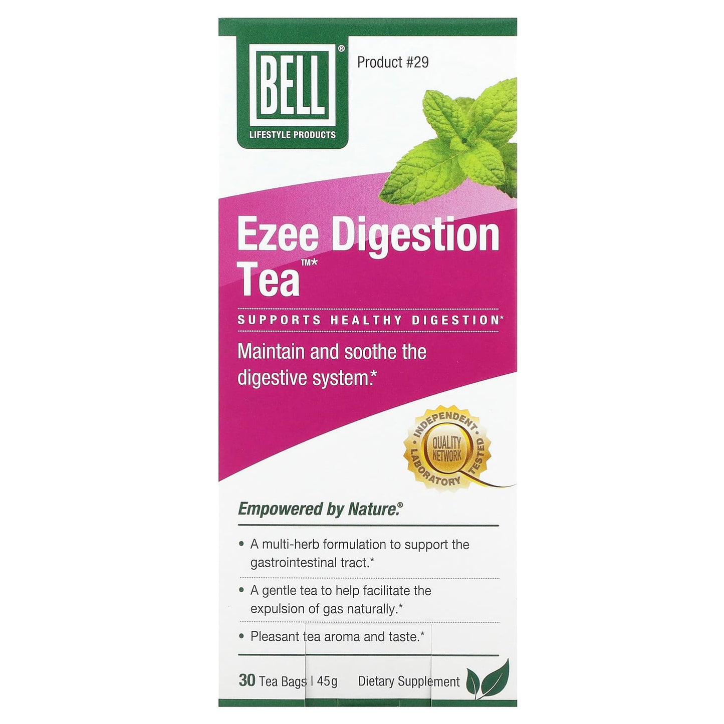 Bell Lifestyle Ezee Digestion Tea - Soothe Your Digestive System Naturally - Image 1