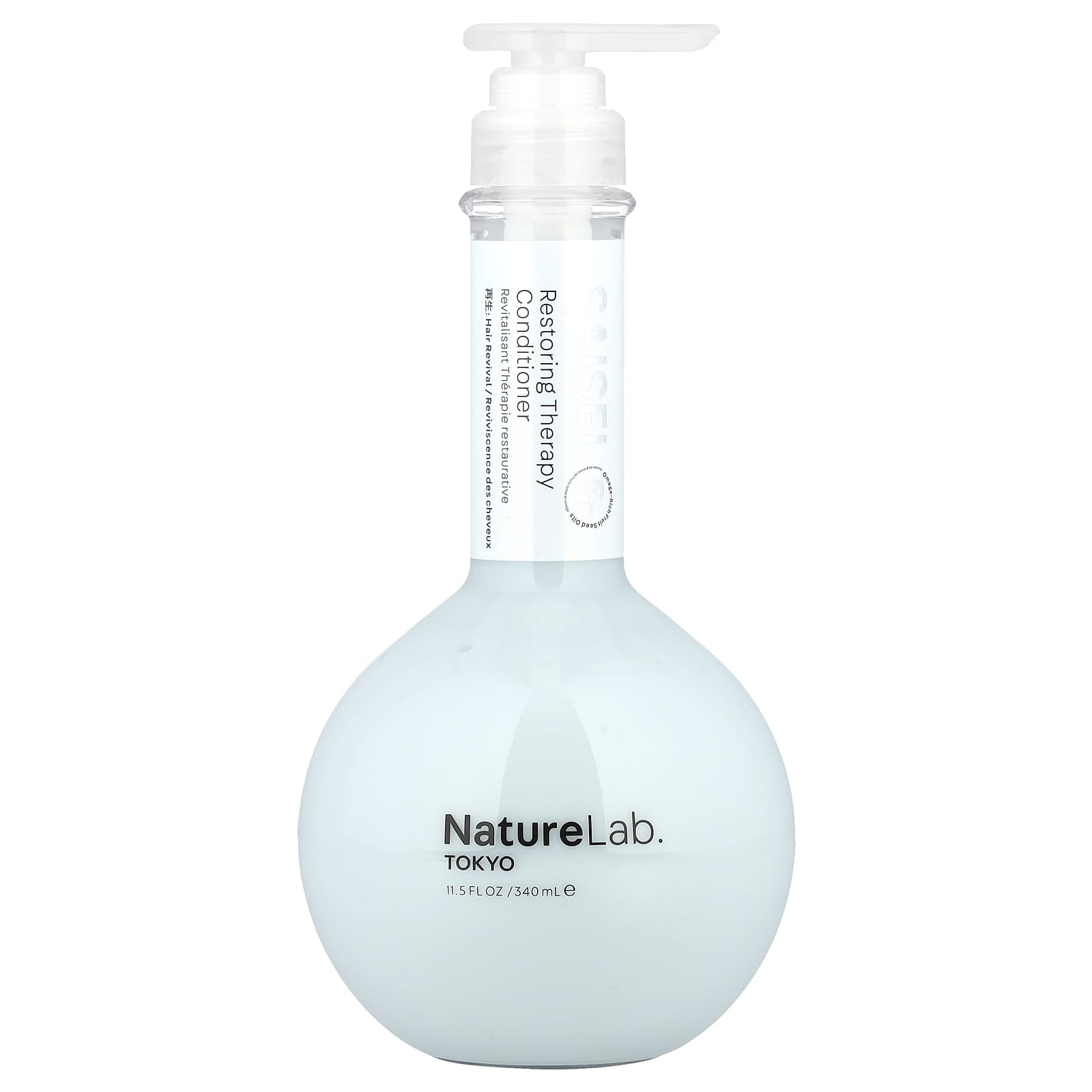 NatureLab Tokyo, Saisei, Restoring Therapy Conditioner, 11.5 fl oz (340 ml) - Image 1