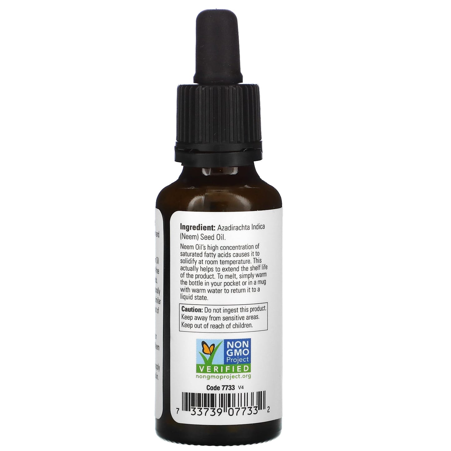 NOW Foods, Solutions, 100% Pure Neem Oil, 1 fl oz (30 ml) - Image 2