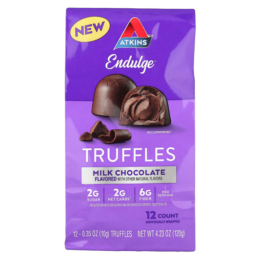 Low-Carb Milk Chocolate Truffles by Atkins for Weight Loss - Image 1