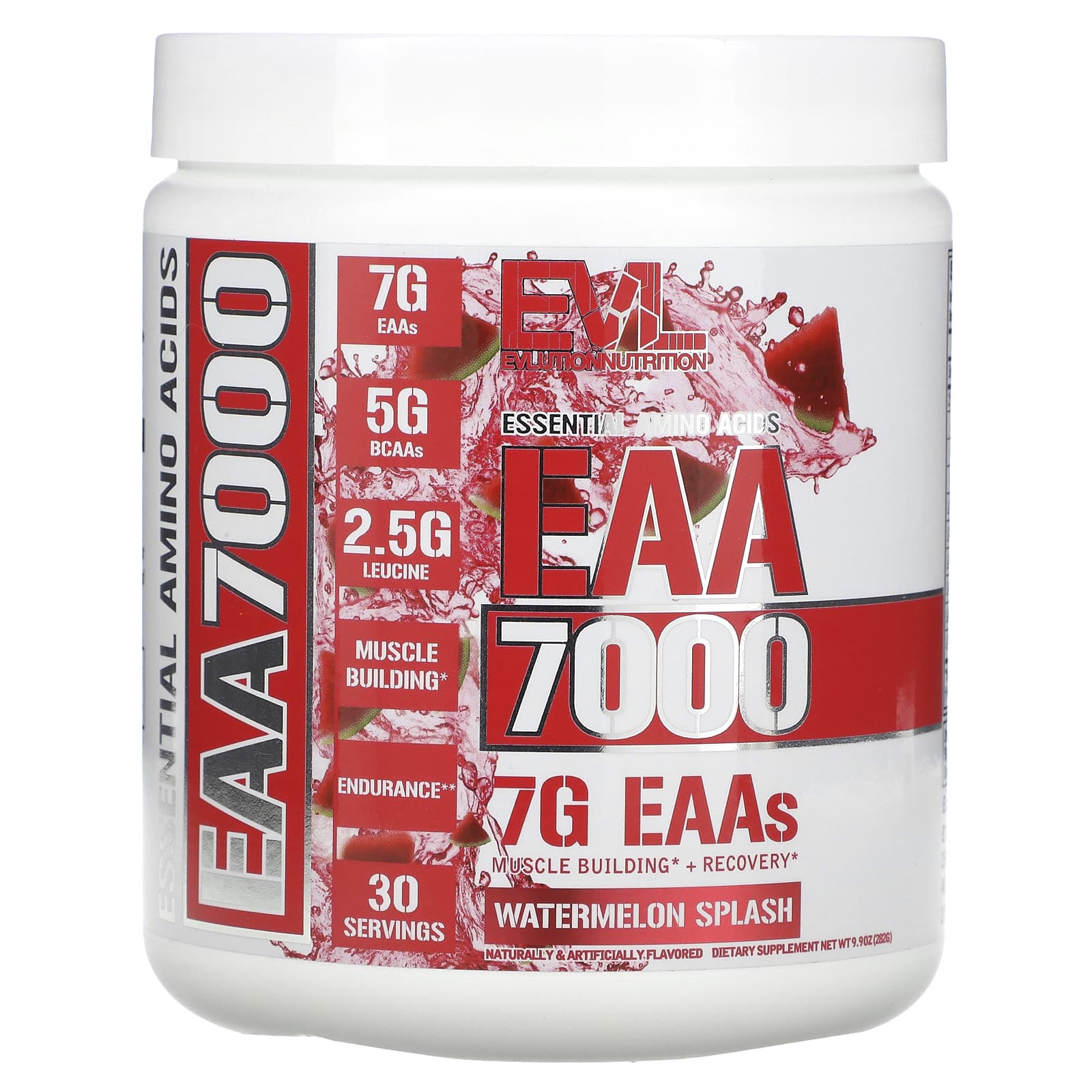 EVLution Nutrition EAA 7000 Watermelon Splash - Essential Amino Acids for Recovery - Image 1