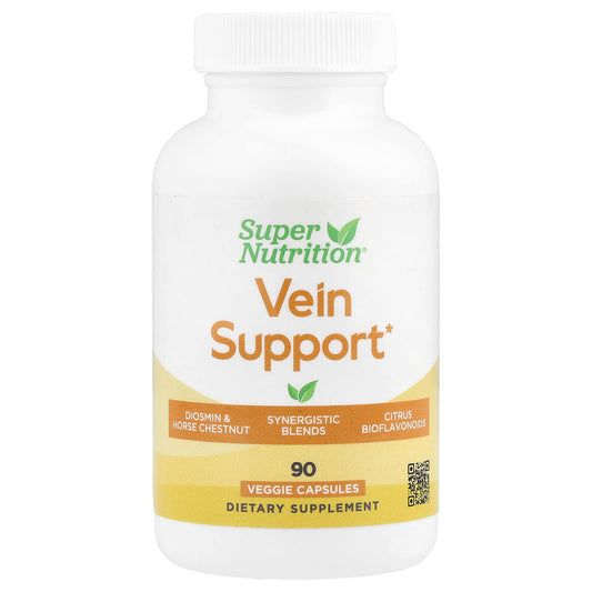 Vein Support Formula with Natural Ingredients - 90 Veggie Capsules - Image 1