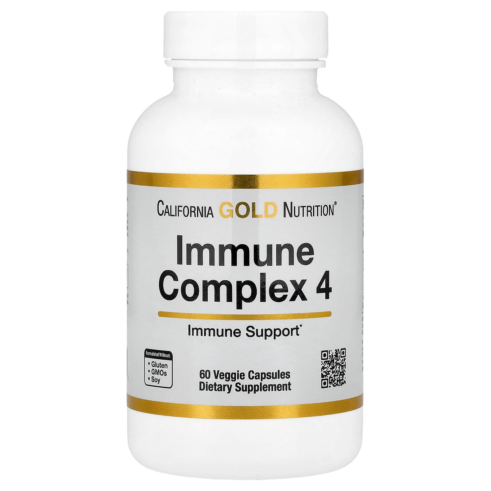 Boost Immune System with California Gold Nutrition Immune Complex 4 - Image 1