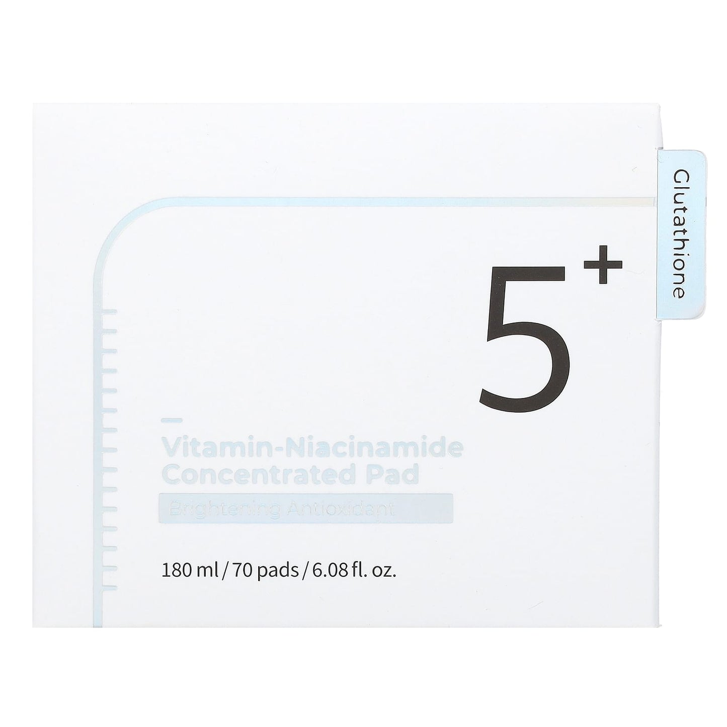 Numbuzin, No.5 Vitamin-Niacinamide Concentrated Pad , 70 Pads, 6.08 fl oz (180 ml) - Image 2