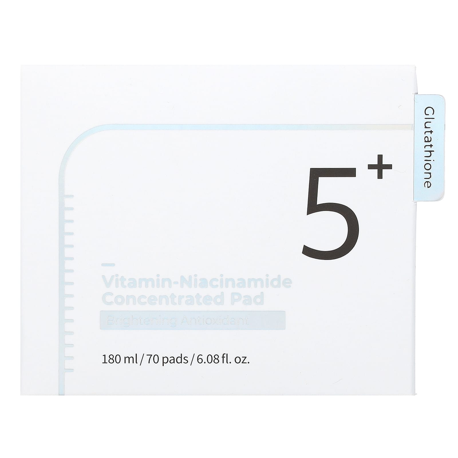 Numbuzin, No.5 Vitamin-Niacinamide Concentrated Pad , 70 Pads, 6.08 fl oz (180 ml) - Image 2