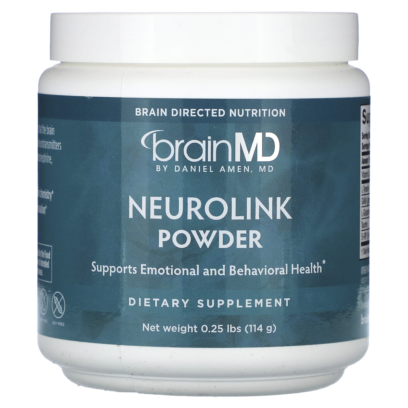 BrainMD, Neurolink Powder, 0.25 lb (114 g)