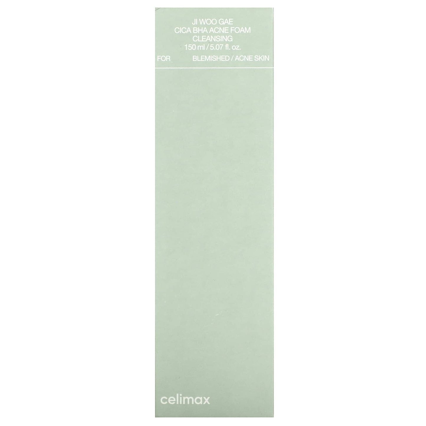 Celimax Ji Woo Gae Cica BHA Acne Foam Cleanser 5.07 fl oz - Image 2