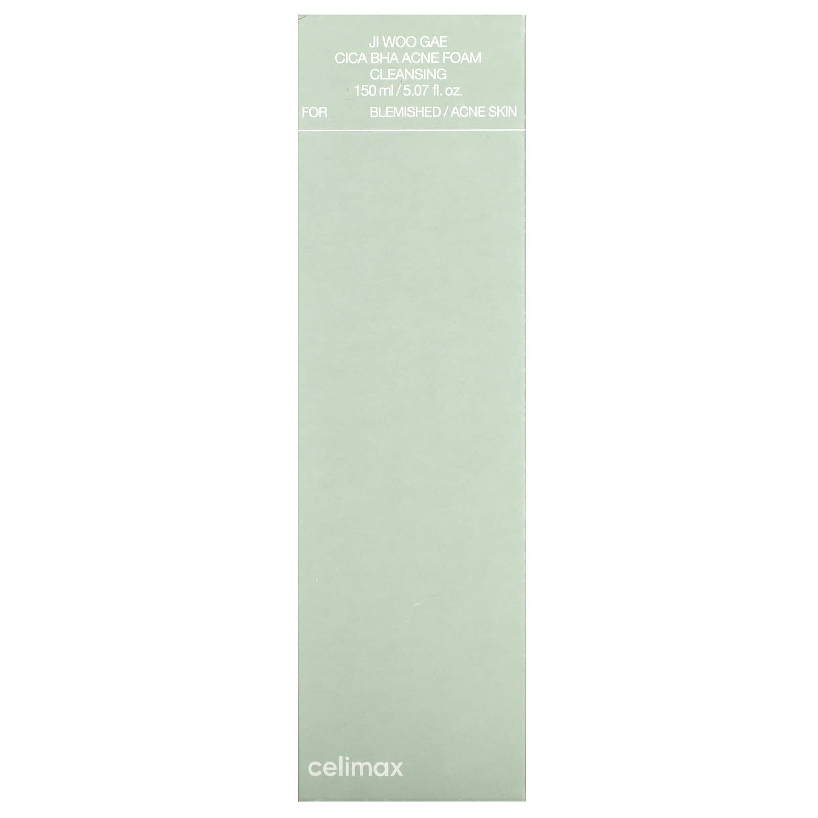Celimax Ji Woo Gae Cica BHA Acne Foam Cleanser 5.07 fl oz - Image 2
