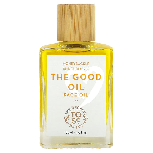 The Organic Skin Co., The Good Oil, Face Oil, Honeysuckle and Turmeric, 1 fl oz (30 ml) - Image 1