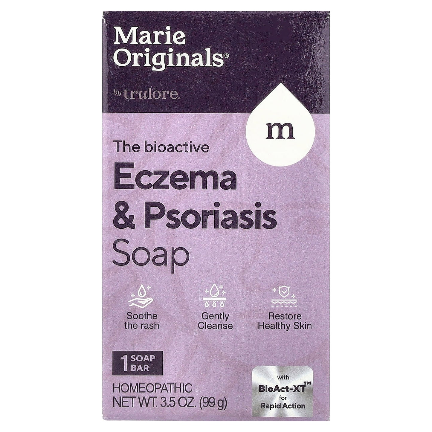 Marie Originals, The Bioactive Eczema & Psoriasis Bar Soap, 3.5 oz (99 g) - Image 1