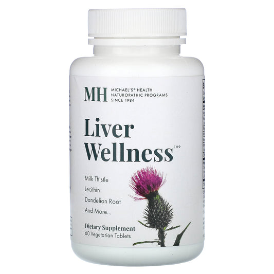 Michael's Health, Liver Wellness, 60 Vegetarian Tablets - Image 1