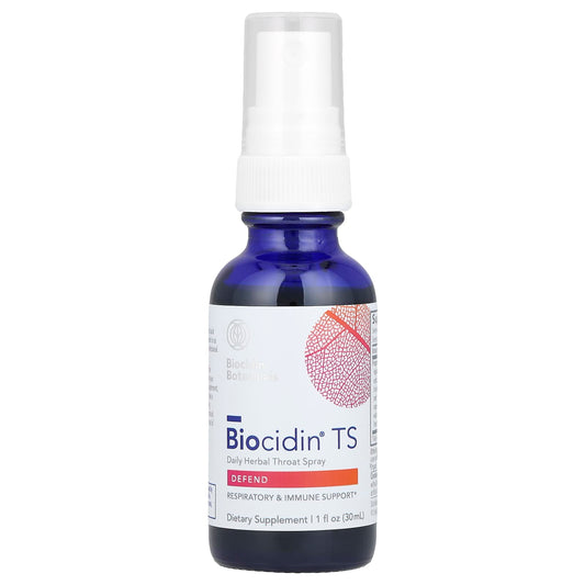 Natural Immune Response & Respiratory Support with Biocidin TS Throat Spray - Image 1