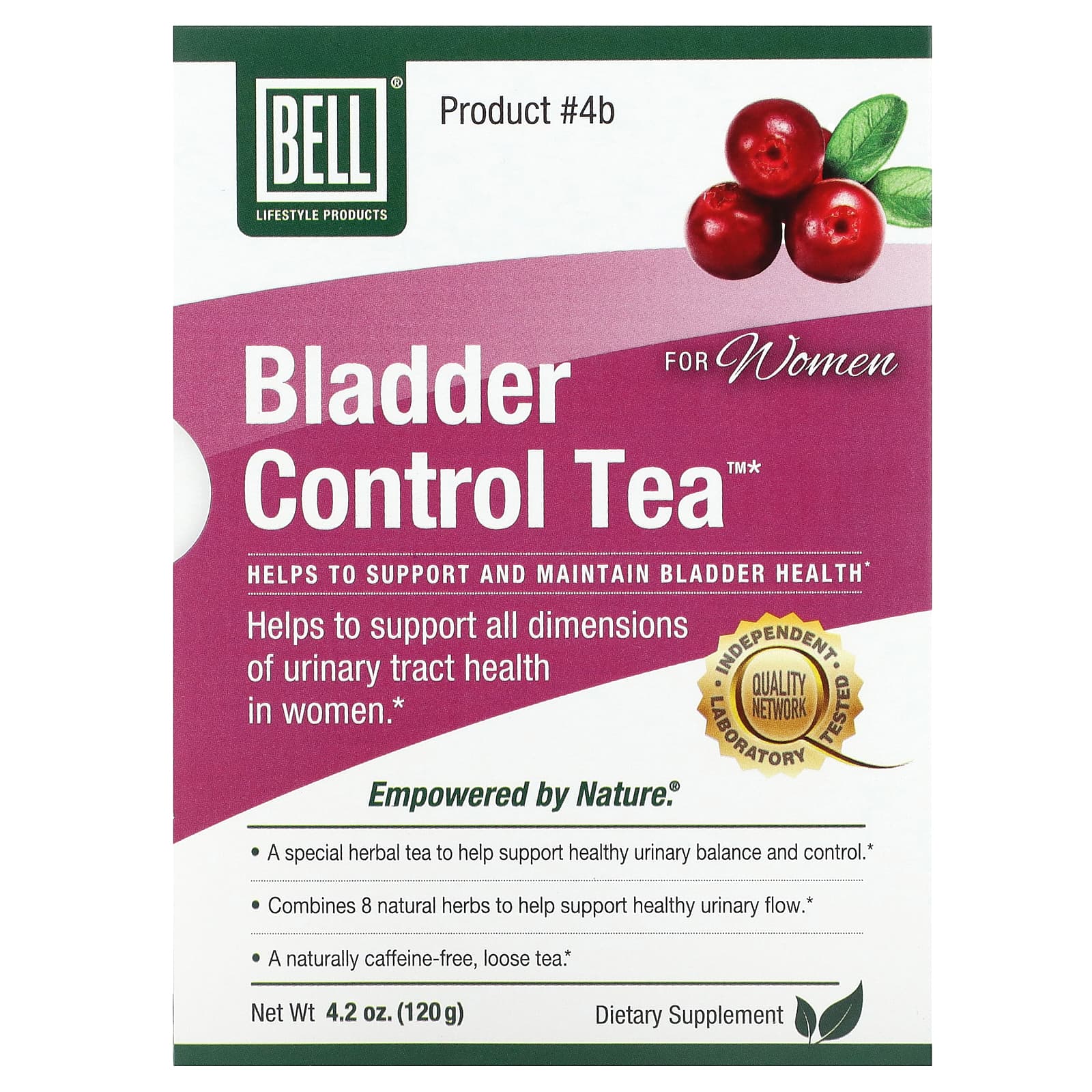 Natural Bladder Control for Women - Caffeine-Free Herbal Tea - Image 1