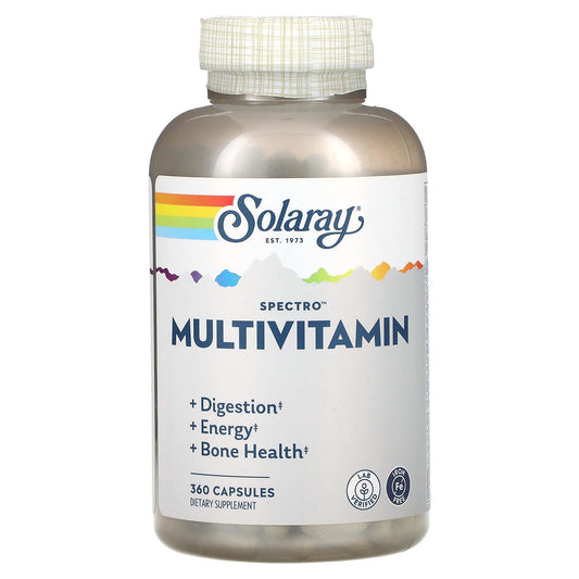 Solaray, Spectro Multivitamin, Iron Free, 360 Capsules - Image 1