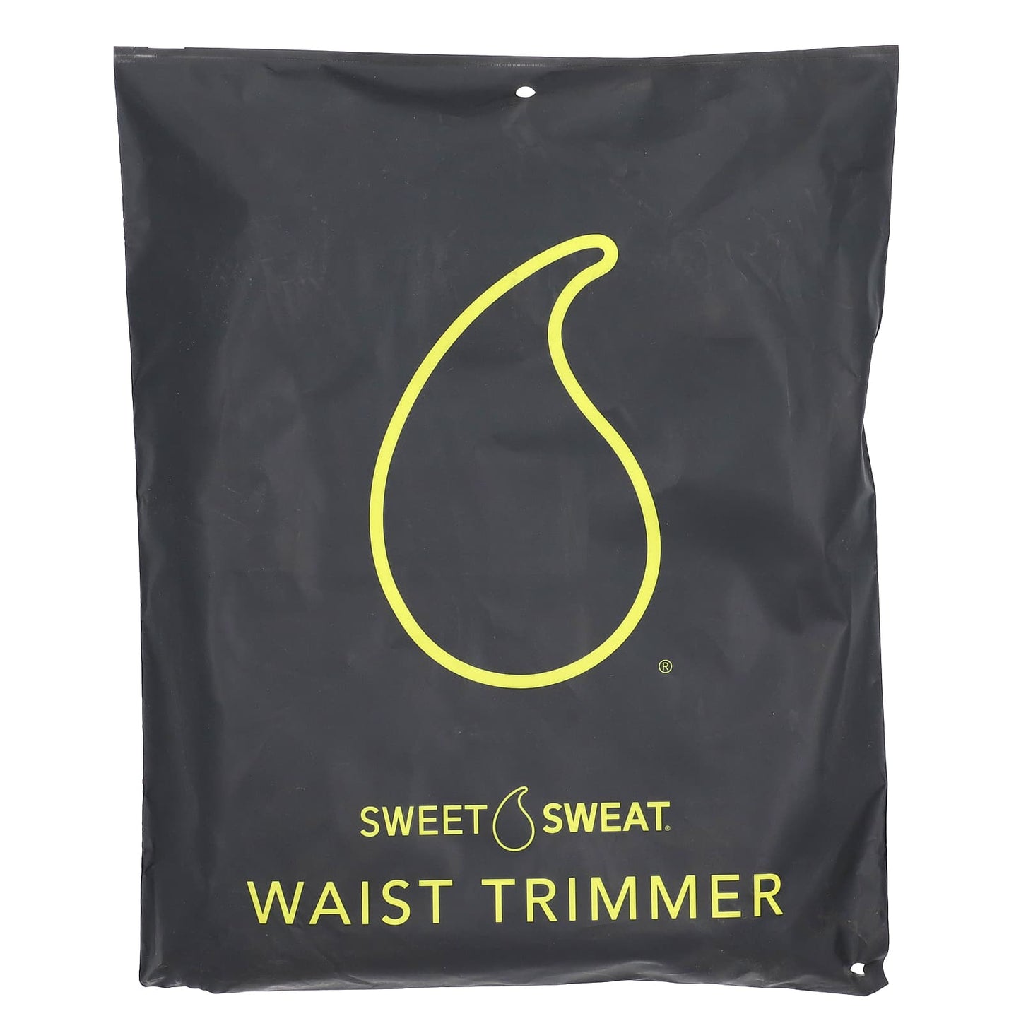 Sports Research, Sweet Sweat®, Waist Trimmer, Large, Black & Yellow, 1 Belt - Image 1