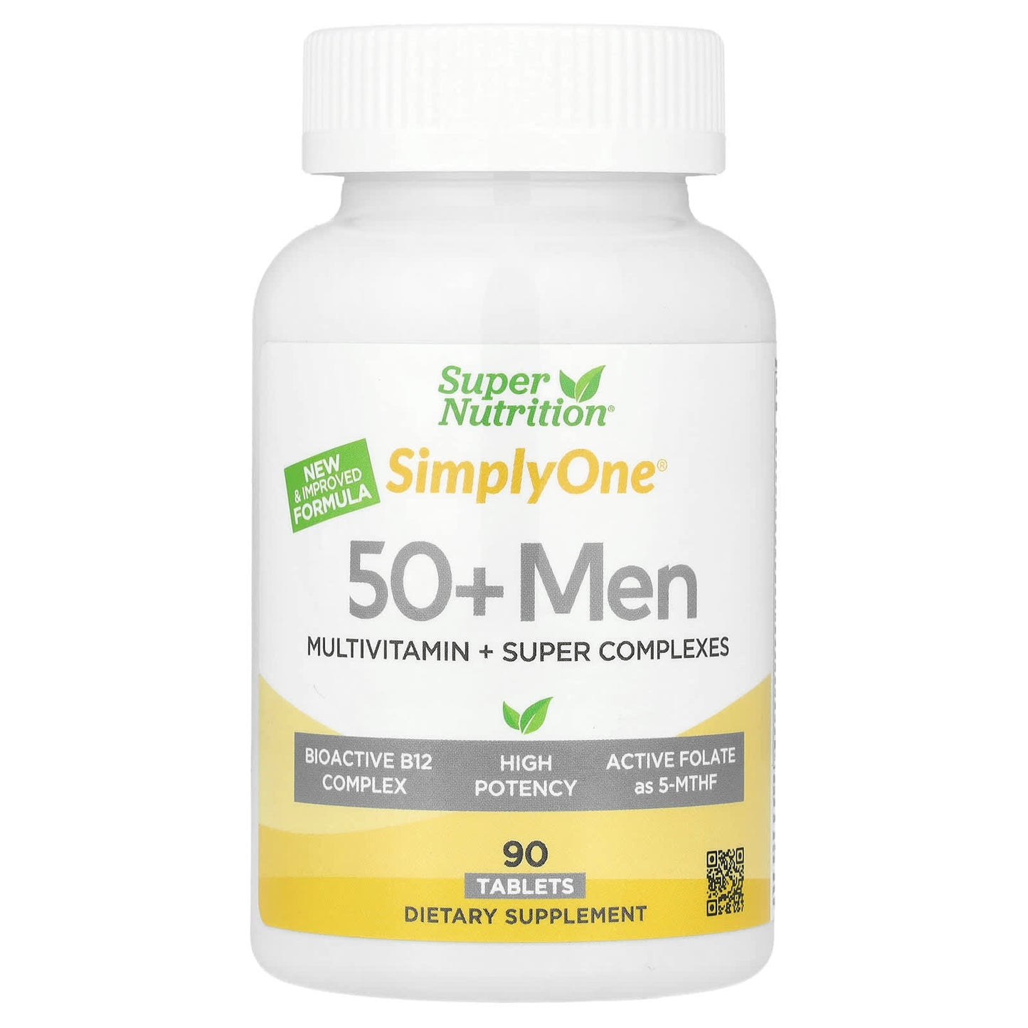 Men's Multivitamin with Super Adaptogens & Antioxidants | 90 Tablets | Super Nutrition - Image 1