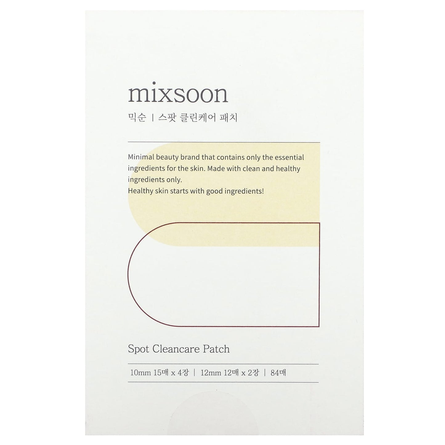 Mixsoon, Spot Clearance Patch, 84 Patches - Image 1