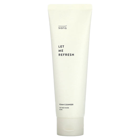 Sioris, Let Me Refresh Foam Cleanser, 4.05 fl oz (120 ml) - Image 1