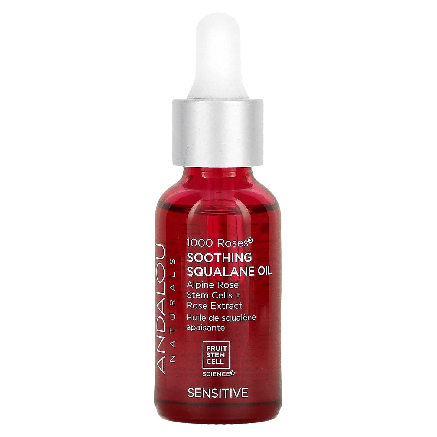 Andalou Naturals Soothing Squalane Oil with 1000 Roses 30ml - Image 1