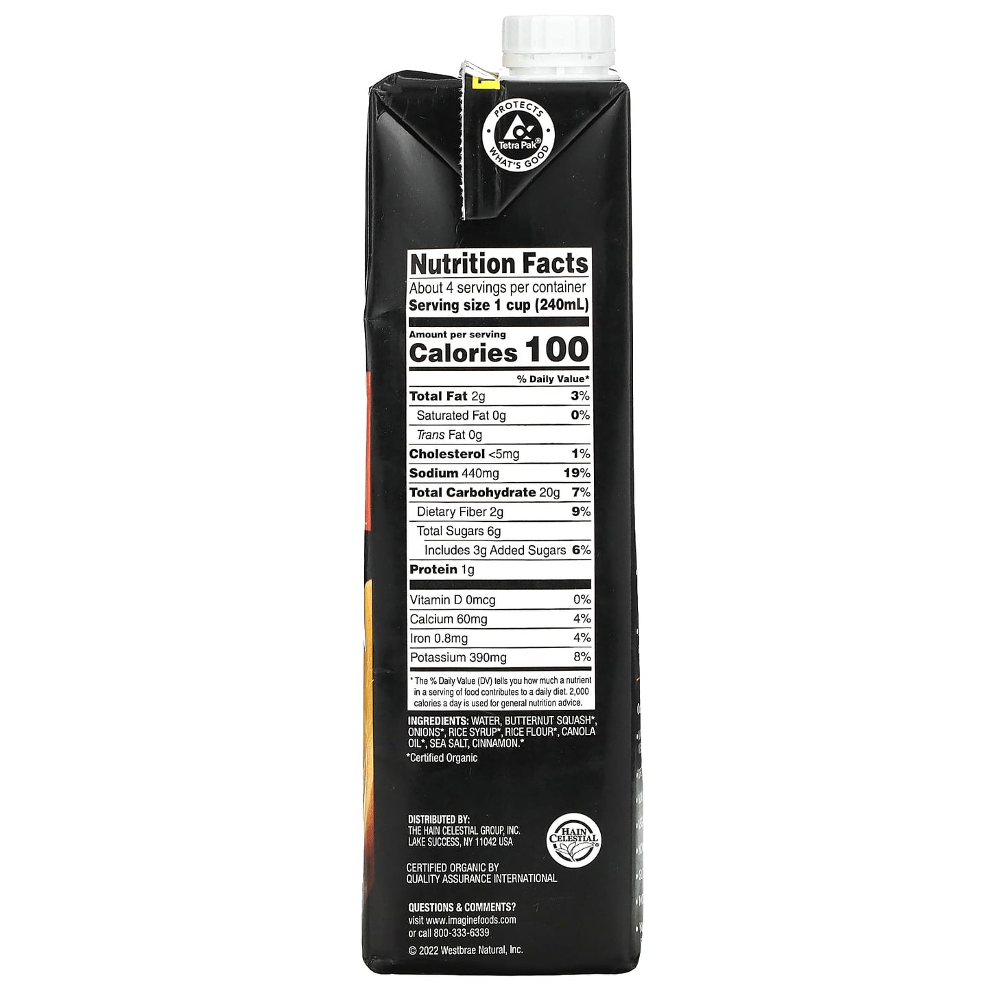 Organic Butternut Squash Soup Creamy by Imagine Soups, USDA Certified - Image 2