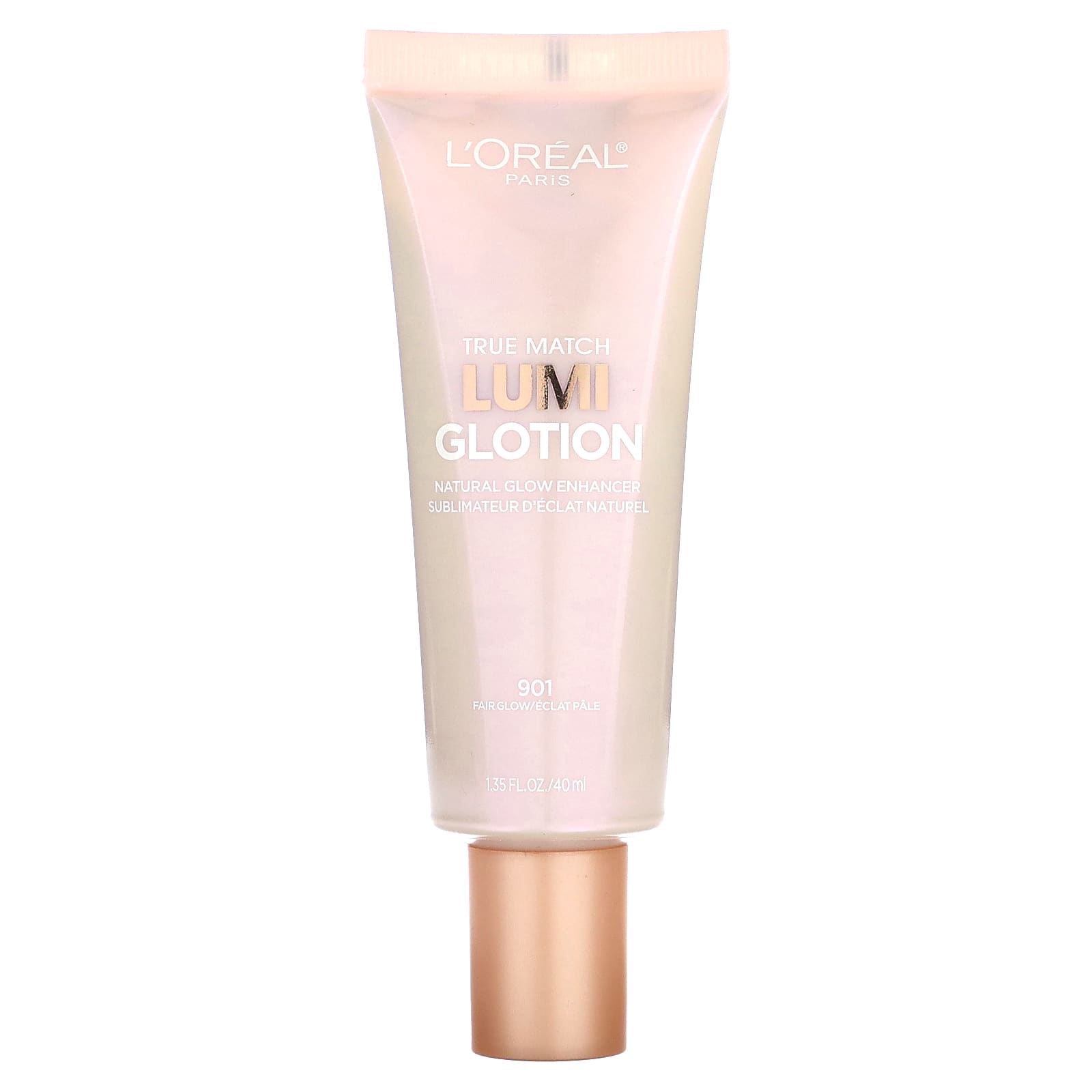L'Oréal, True Match, Lumi Glotion, 901 Fair Glow, 1.35 fl oz (40 ml) - Image 1