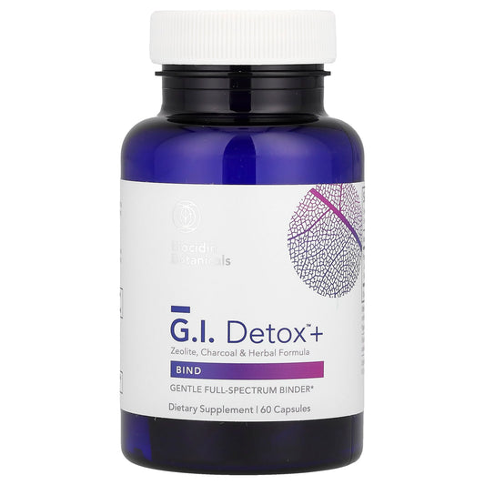 Detoxify Your Gut with Biocidin G.I. Detox+, 60 Capsules - Image 1