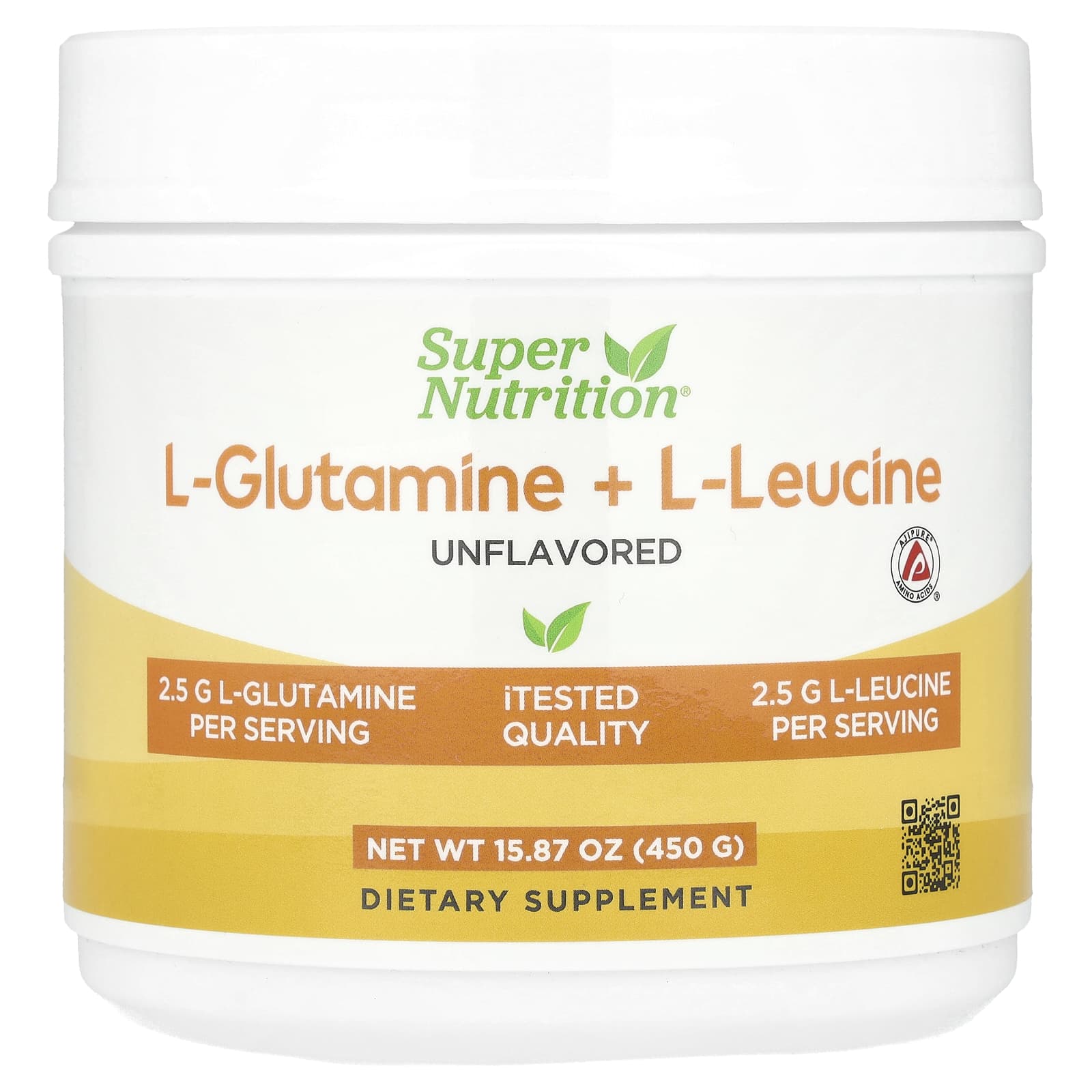 Support Muscle Recovery & Strength with L-Glutamine + L-Leucine - Image 1