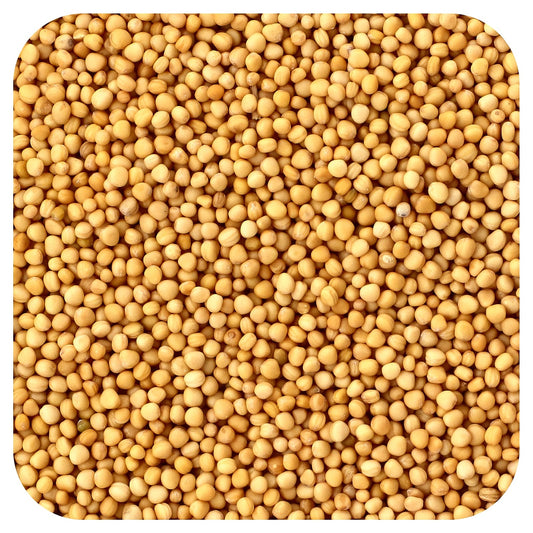 Organic Yellow Mustard Seed for Cooking, 16 oz, Frontier Co-op - Image 1