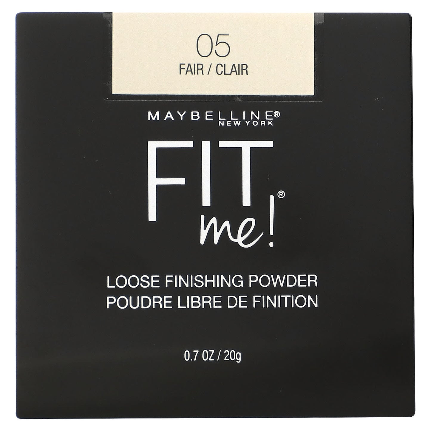 Maybelline, Fit Me, Loose Finishing Powder, 05 Fair, 0.7 oz (20 g) - Image 1