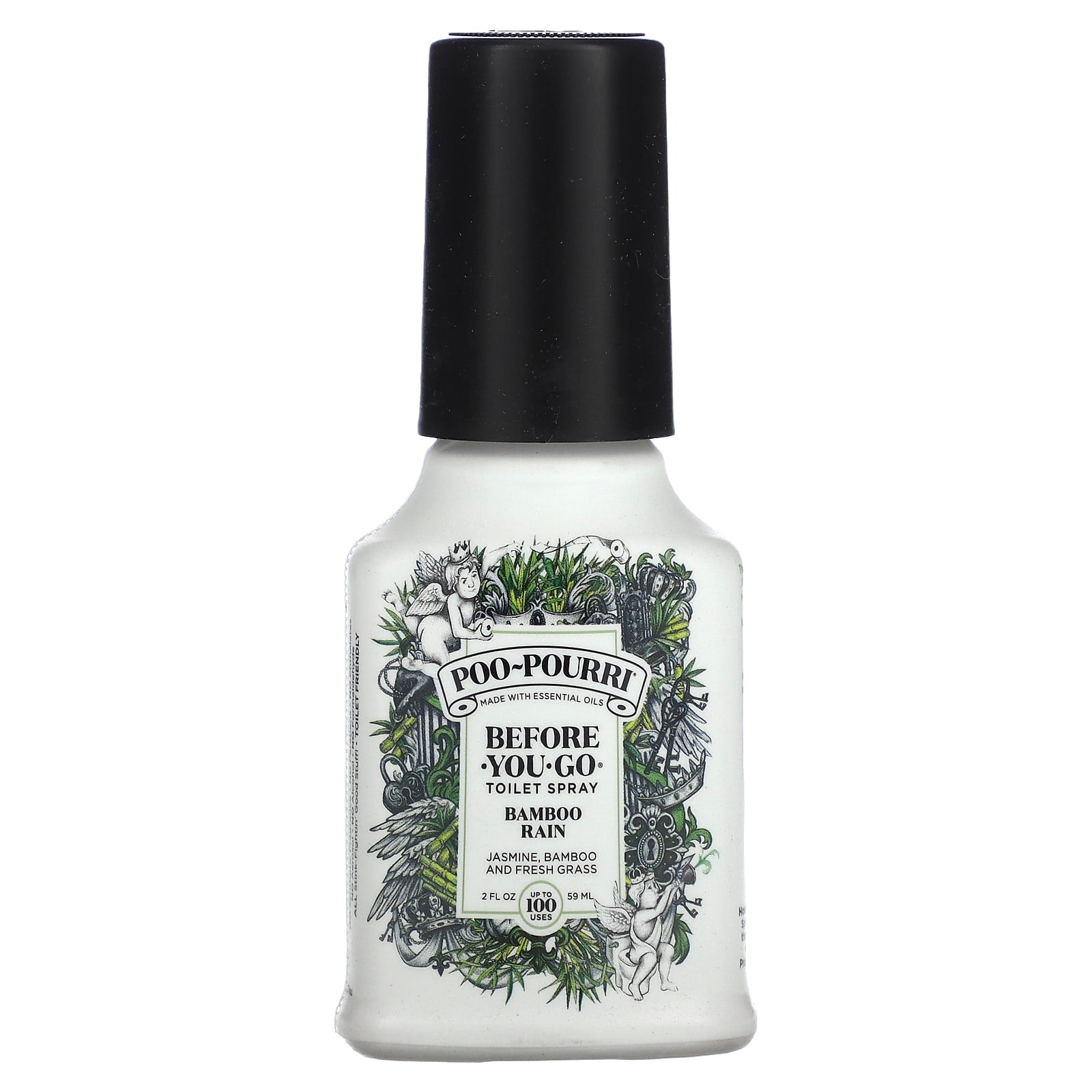 Poo-Pourri, Before-You-Go® Toilet Sprays, Bamboo Rain, 2 oz (59 ml) - Image 1