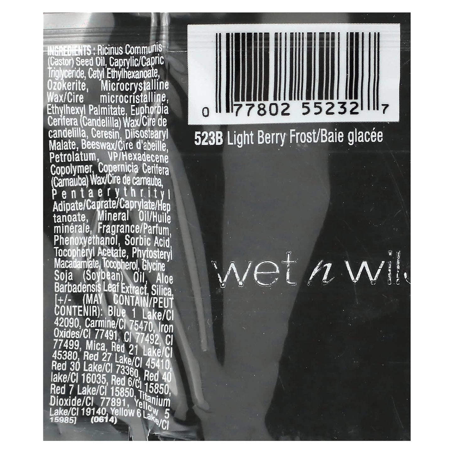 wet n wild, Silk Finish Lipstick, 523B Light Berry Frost, 0.13 oz (3.6 g) - Image 2