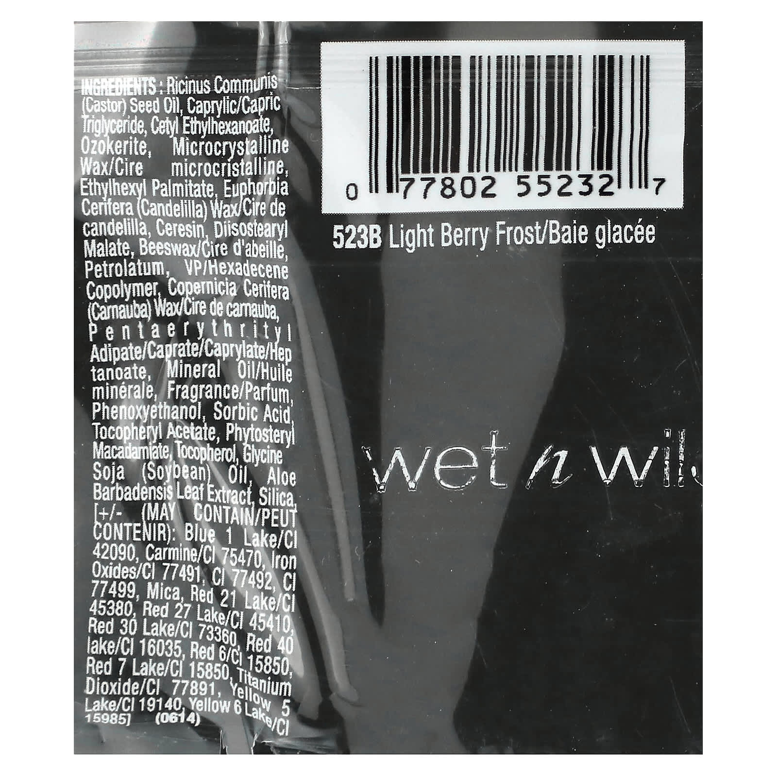 wet n wild, Silk Finish Lipstick, 523B Light Berry Frost, 0.13 oz (3.6 g) - Image 2
