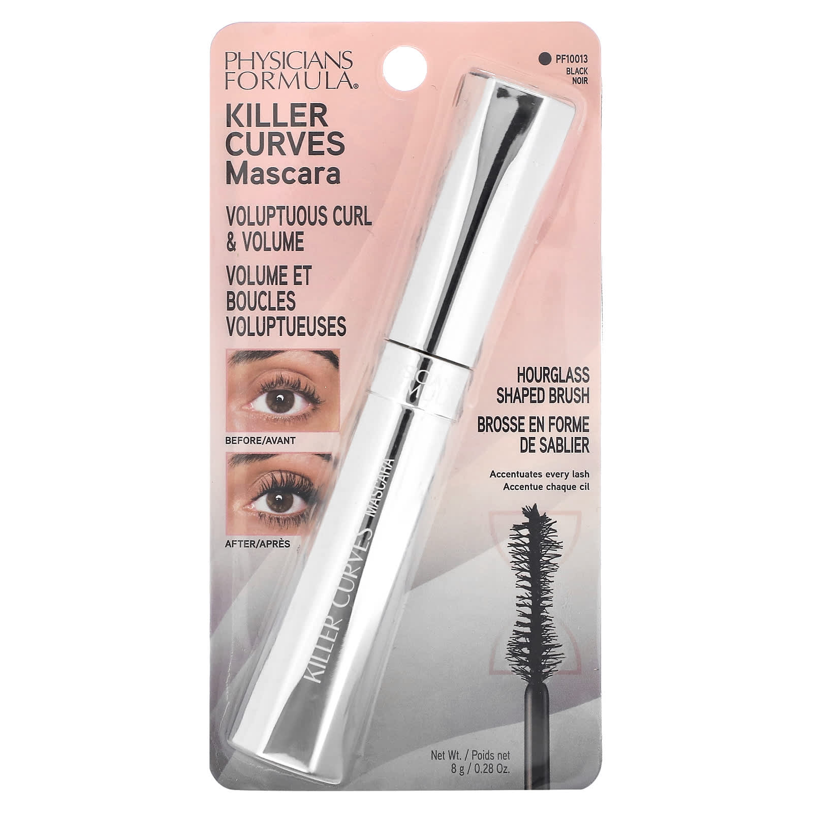 Physicians Formula, Killer Curves Mascara, PF10013 Black, 8 g (0.28 oz) - Image 2